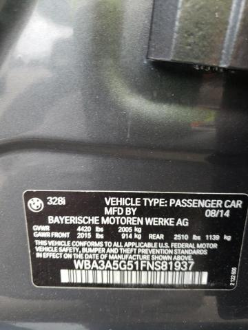 WBA3A5G51FNS81937 BMW 328 I