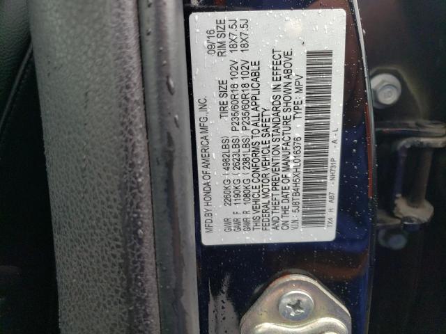 5J8TB4H5XHL016376 Acura Rdx Technology