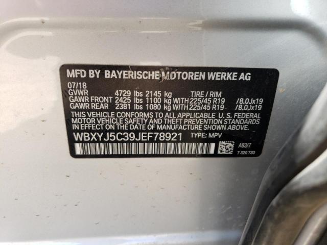 WBXYJ5C39JEF78921 BMW X2 Xdrive28i
