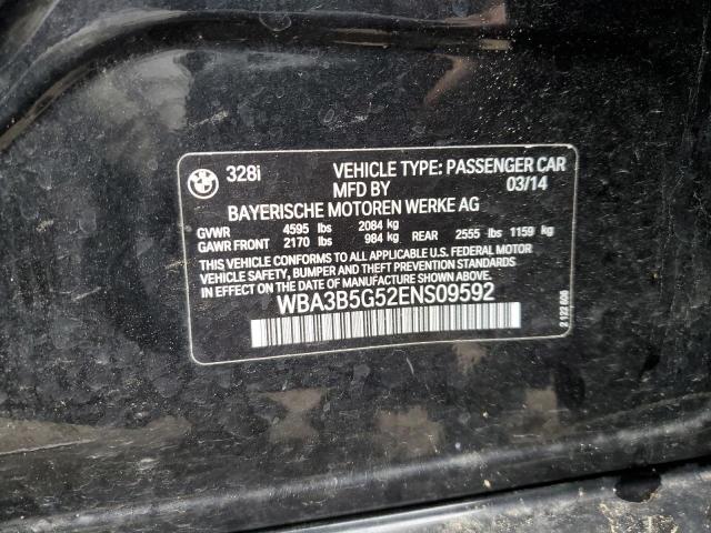 WBA3B5G52ENS09592 BMW 328 Xi Sulev