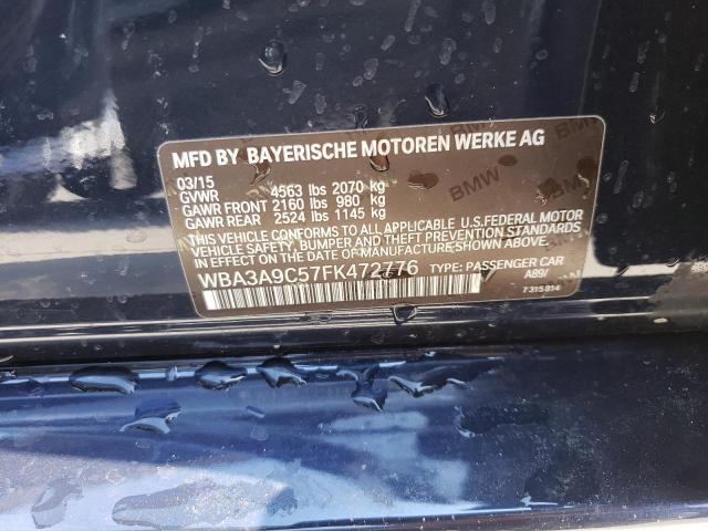 WBA3A9C57FK472776 BMW 335 I
