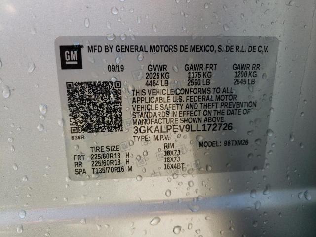 3GKALPEV9LL172726 GMC Terrain Slt