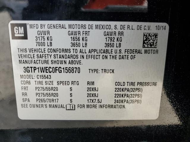 3GTP1WEC0FG156870 GMC Sierra C1500 Denali