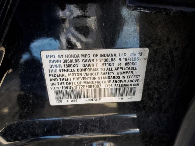 19VDE1F72EE001087 Acura Ilx 20 Tech