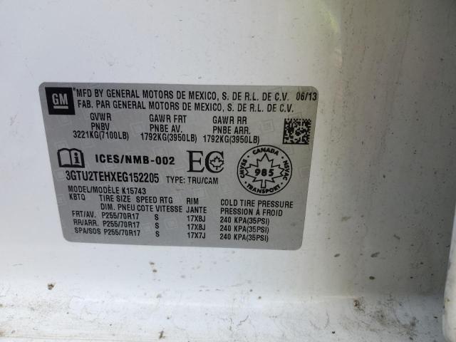3GTU2TEHXEG152205 GMC Sierra K1500