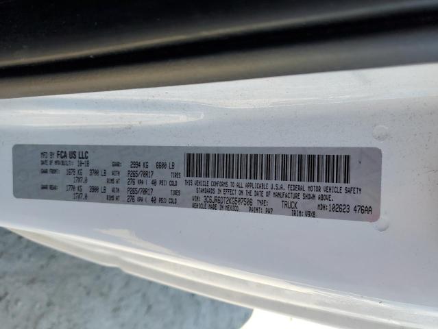 3C6JR6DT2KG507506 RAM 1500 Classic Tradesman