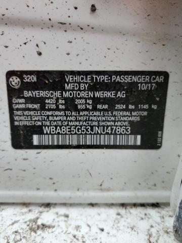 WBA8E5G53JNU47863 BMW 320 XI