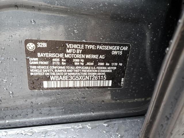WBA8E3G5XGNT26115 BMW 328 Xi Sulev