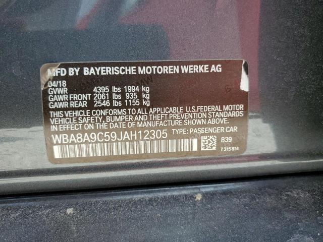 WBA8A9C59JAH12305 BMW 320 I