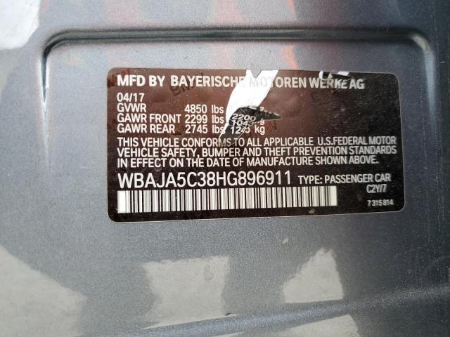 WBAJA5C38HG896911 BMW 530 I