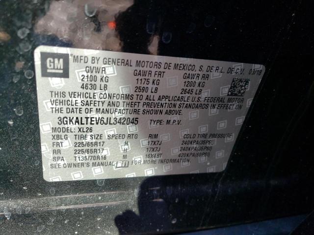 3GKALTEV6JL342045 GMC Terrain Sle