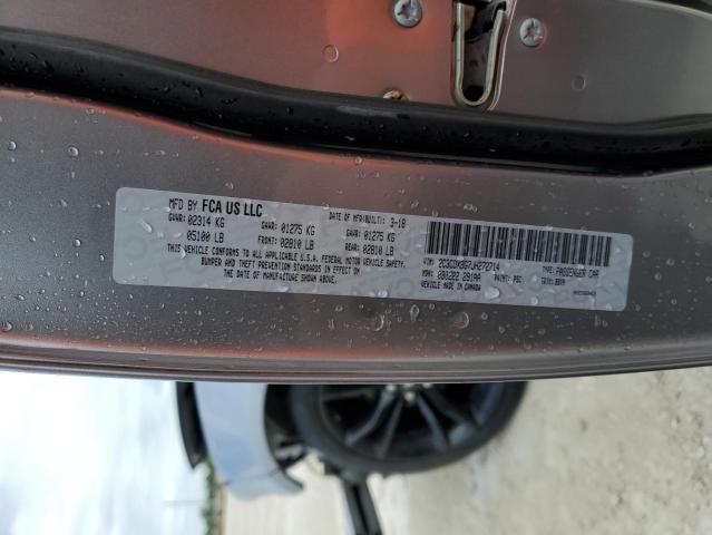 2C3CDXBG7JH272714 Dodge Charger Sxt