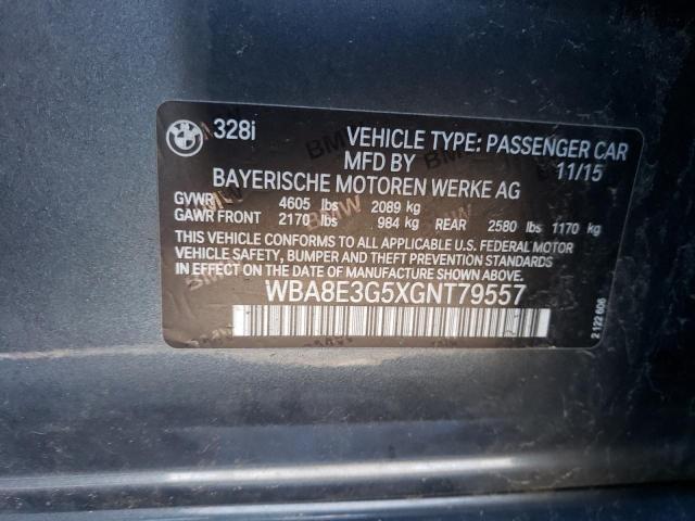 WBA8E3G5XGNT79557 BMW 328 Xi Sulev