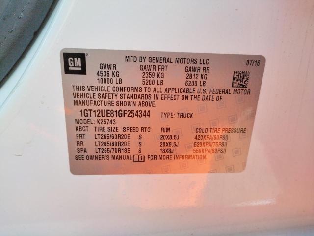 1GT12UE81GF254344 GMC Sierra K2500 Denali