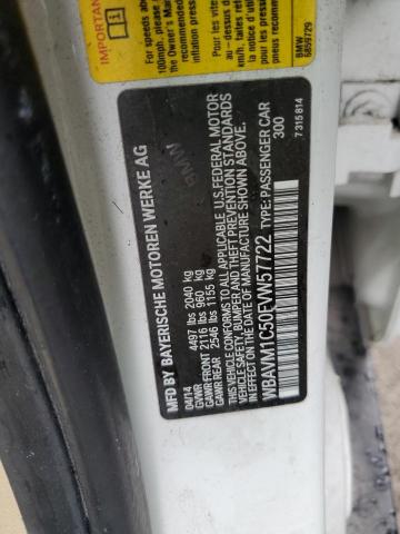 WBAVM1C50FVW57722 BMW X1 Sdrive28i