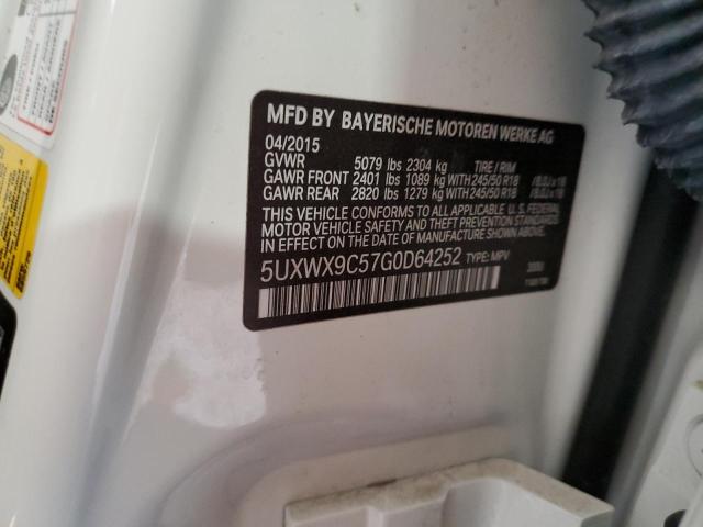 5UXWX9C57G0D64252 BMW X3 Xdrive28i