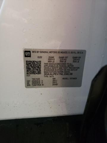 3GKALPEV7NL156138 GMC Terrain Slt