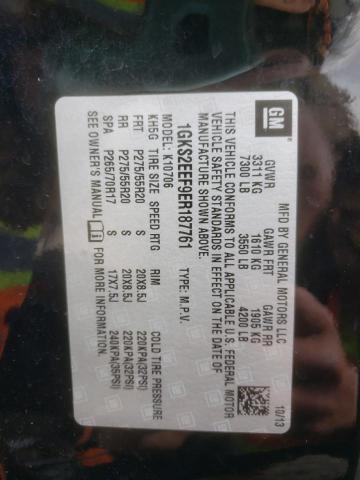 1GKS2EEF9ER187761 GMC YUKON DENALI