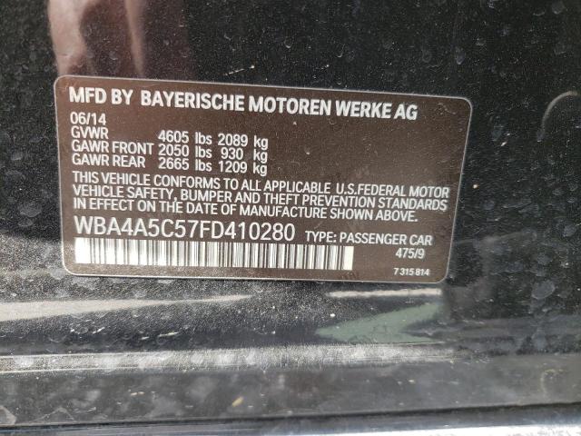 WBA4A5C57FD410280 BMW 428 I Gran Coupe