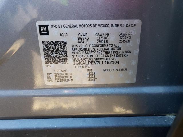 3GKALPEV7LL152104 GMC Terrain Slt