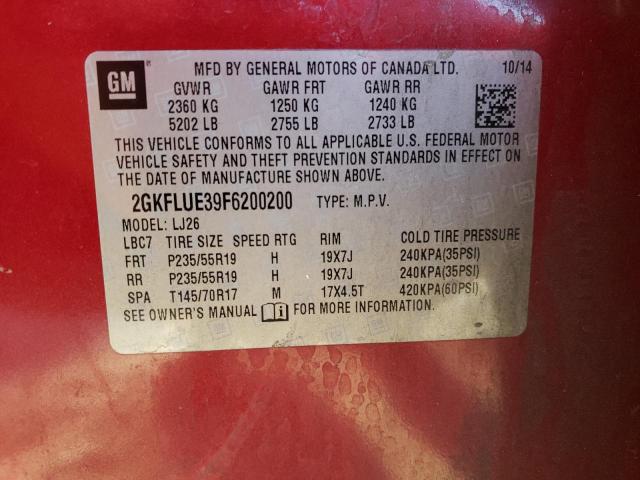 2GKFLUE39F6200200 GMC Terrain Denali