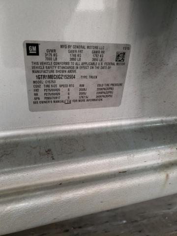 1GTR1MEC6GZ152904 GMC Sierra C1500 Sle