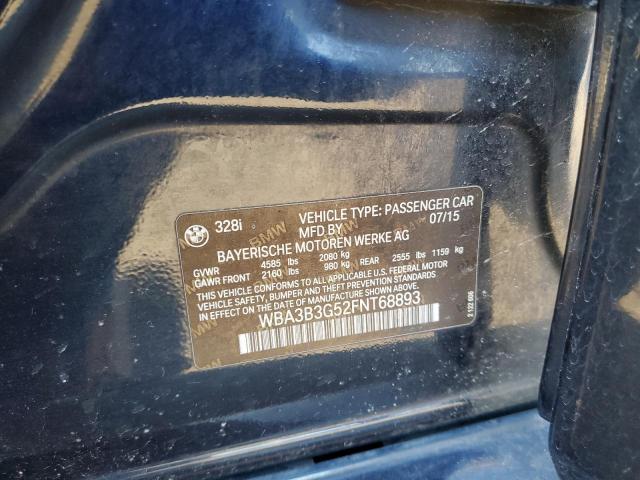 WBA3B3G52FNT68893 BMW 328 XI
