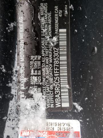 WBA3R5C51FF785302 BMW 435 Xi