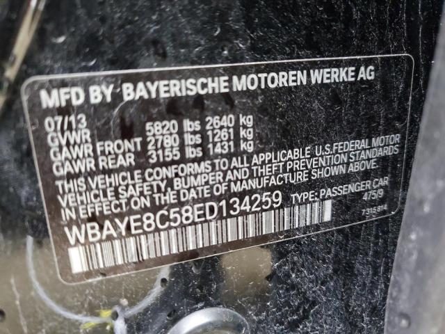 WBAYE8C58ED134259 BMW 750 LI