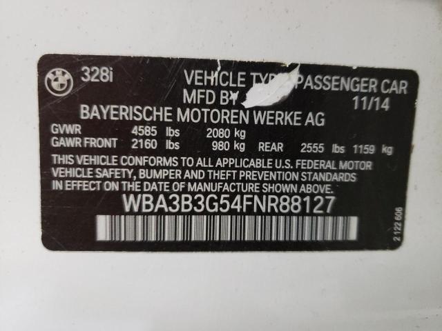 WBA3B3G54FNR88127 BMW 328 XI