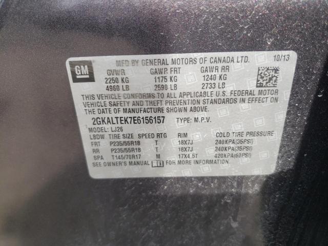 2GKALTEK7E6156157 GMC Terrain Slt
