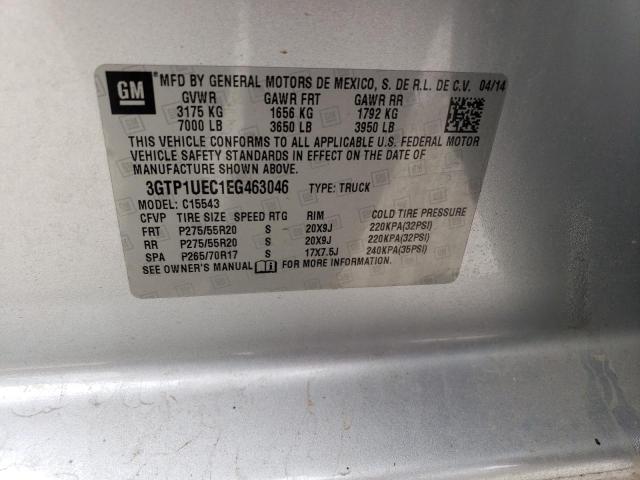 3GTP1UEC1EG463046 GMC Sierra C1500 Sle