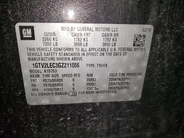 1GTV2LEC3GZ211056 GMC Sierra K1500