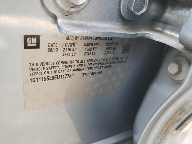 Chevrolet IMPALA LT 2014 1G1115SL8EU117789 Image 13