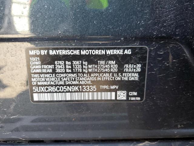 5UXCR6C05N9K13335 BMW X5 Xdrive40i