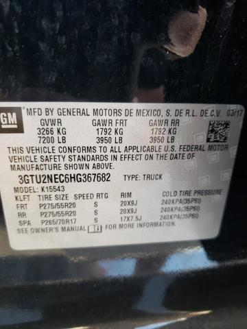 3GTU2NEC6HG367682 GMC Sierra K1500 Slt