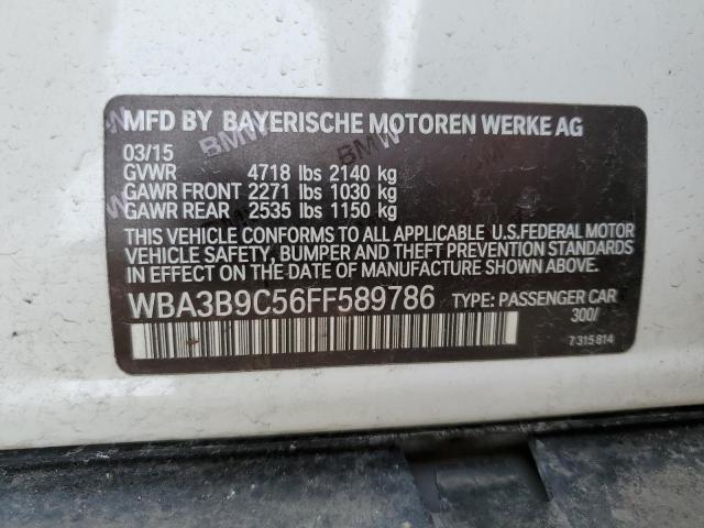 WBA3B9C56FF589786 BMW 335 XI