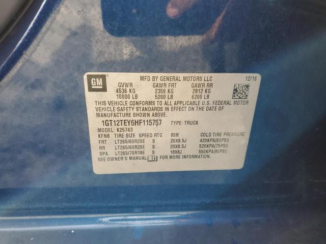 1GT12TEY6HF115757 GMC Sierra K2500 Slt
