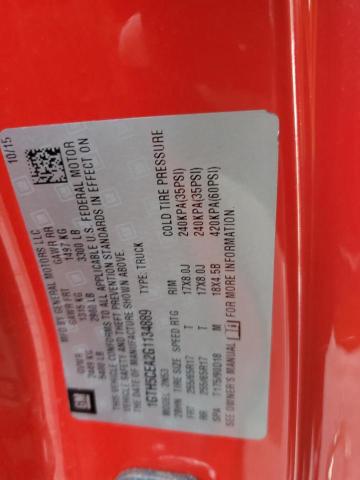 1GTH5CEA2G1134889 GMC CANYON SLE