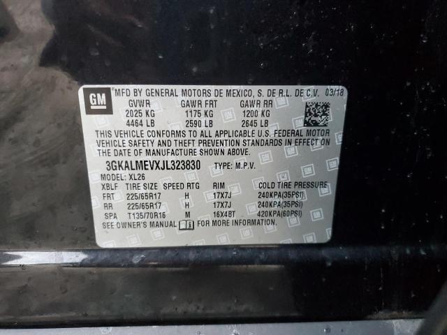 3GKALMEVXJL323830 GMC Terrain Sle