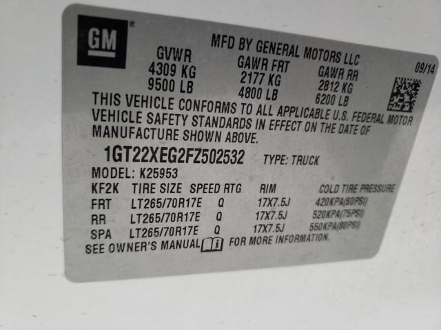 1GT22XEG2FZ502532 GMC Sierra K2500 Heavy Duty