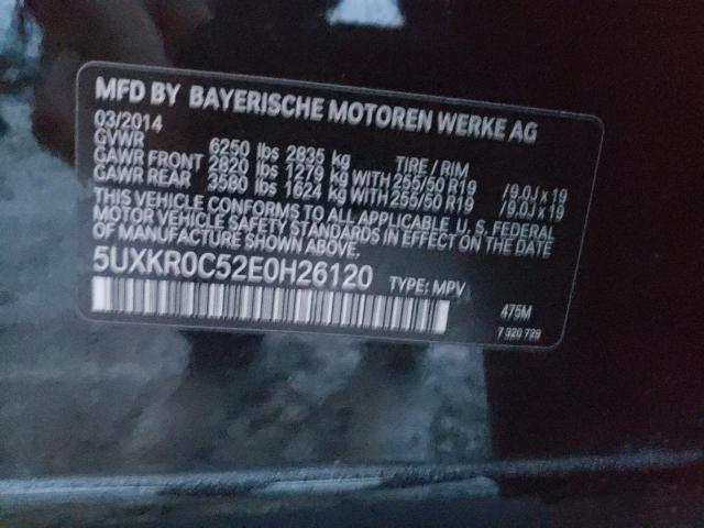 5UXKR0C52E0H26120 BMW X5 Xdrive35i