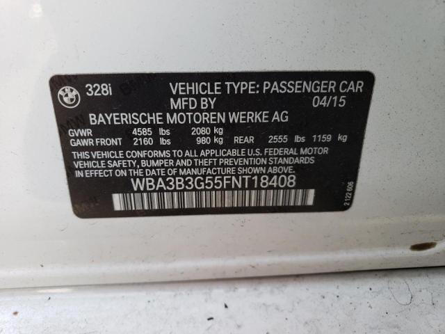 WBA3B3G55FNT18408 BMW 328 XI