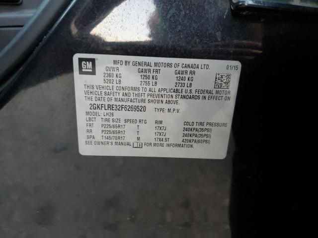 2GKFLRE32F6269520 GMC Terrain Sle