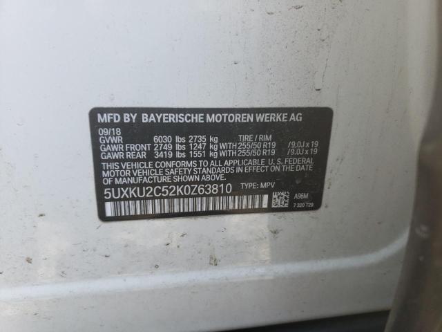 5UXKU2C52K0Z63810 BMW X6 Xdrive35i