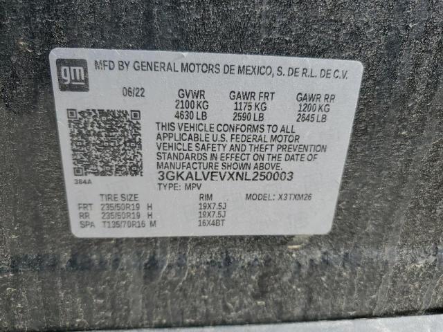 3GKALVEVXNL250003 GMC Terrain Slt