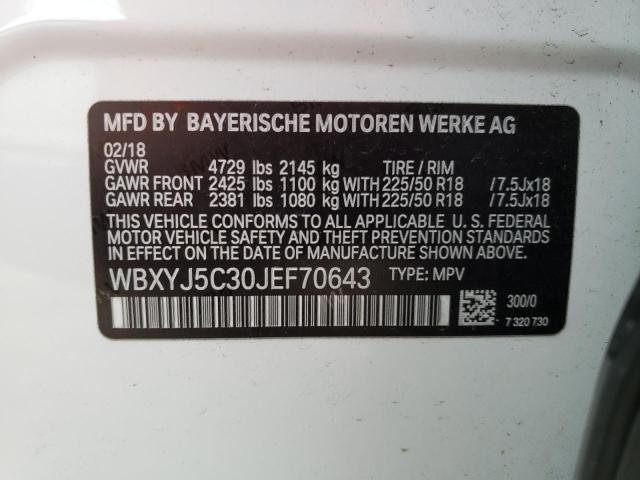 WBXYJ5C30JEF70643 BMW X2 Xdrive28i