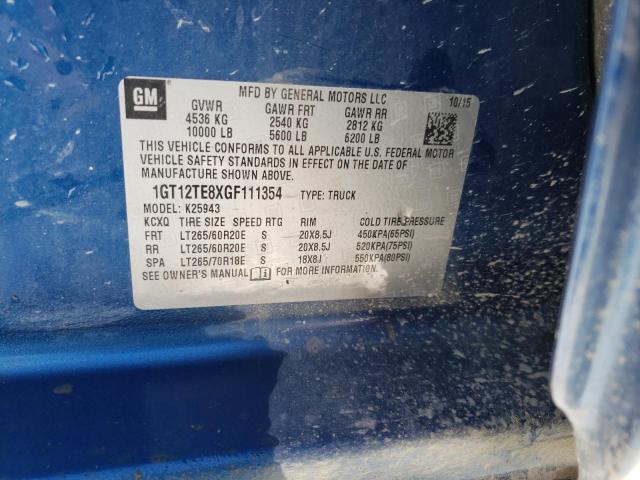 1GT12TE8XGF111354 GMC Sierra K2500 Slt