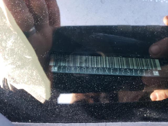 1GKKRRKDXEJ231612 GMC Acadia Slt-1