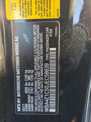 WBA4Z1C50JEC58639 BMW 430I